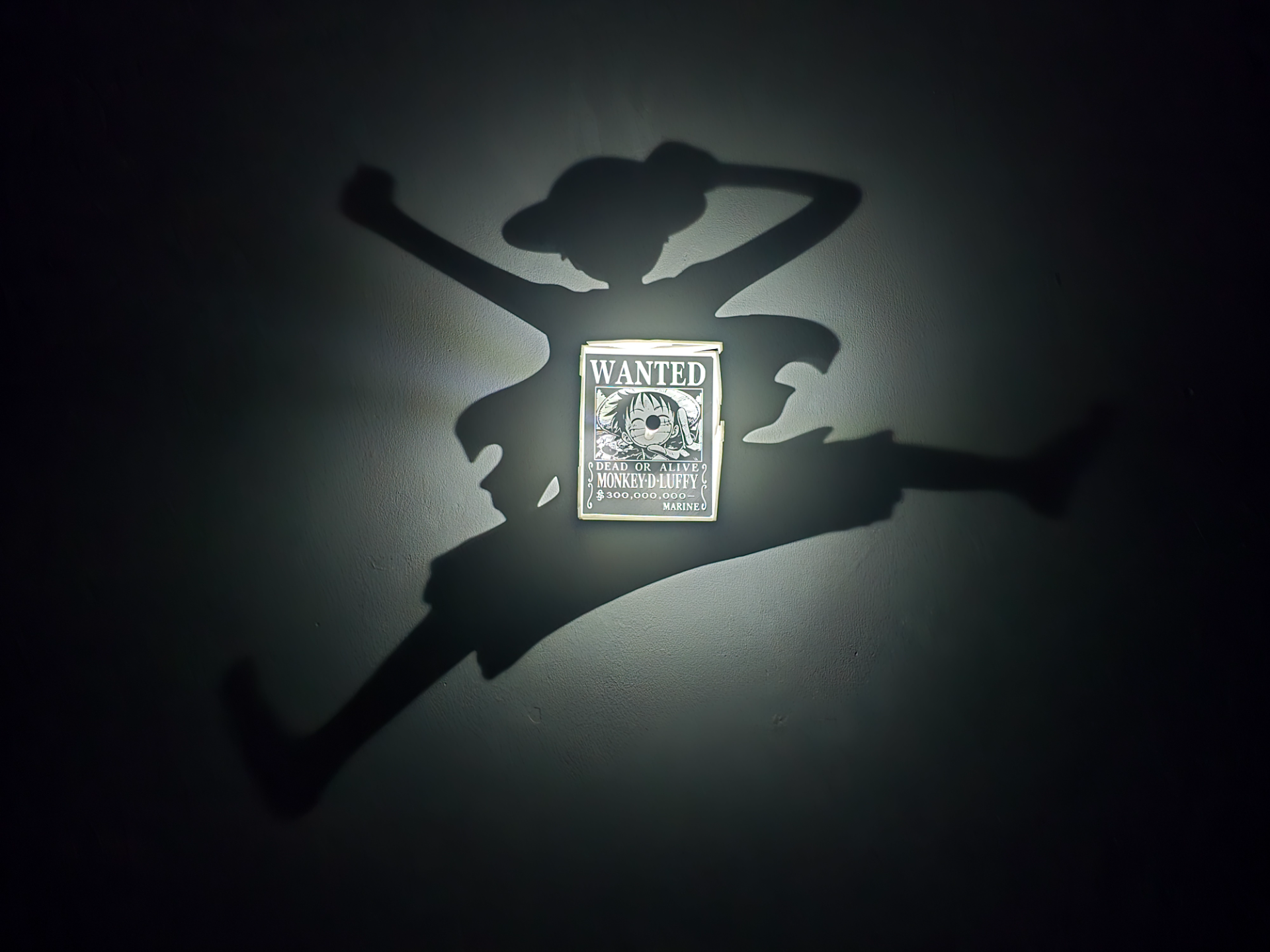 Shadow Box Luffy – Cloche d'Or de Shandora – One Piece 🔔
