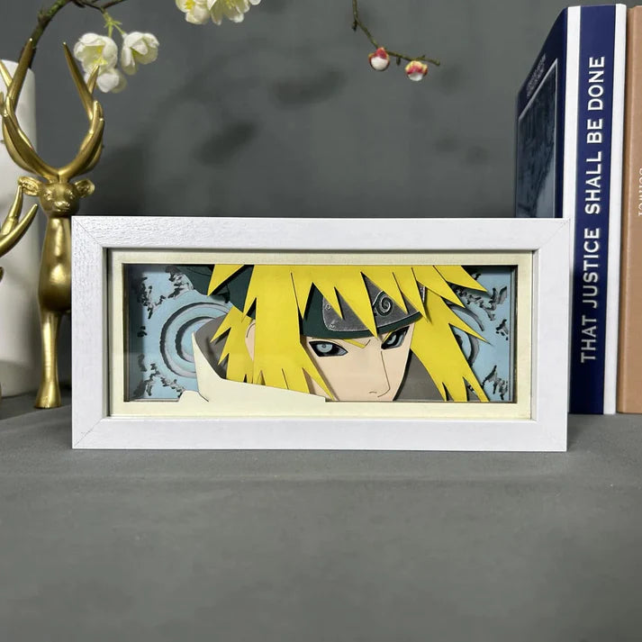 Light Box LED Minato – Naruto ⚡