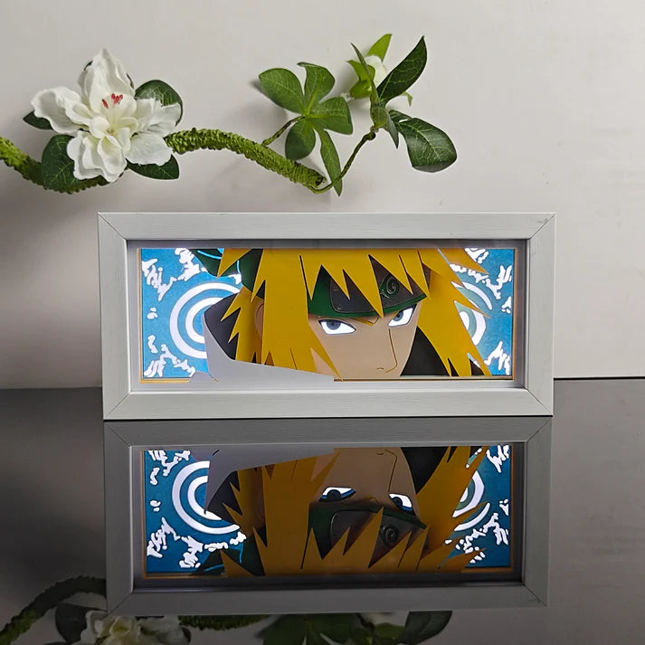 Light Box LED Minato – Naruto ⚡