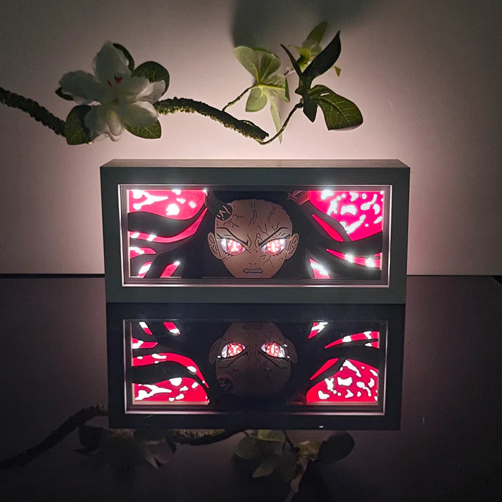 Light Box LED Nezuko – Demon Slayer 🎋