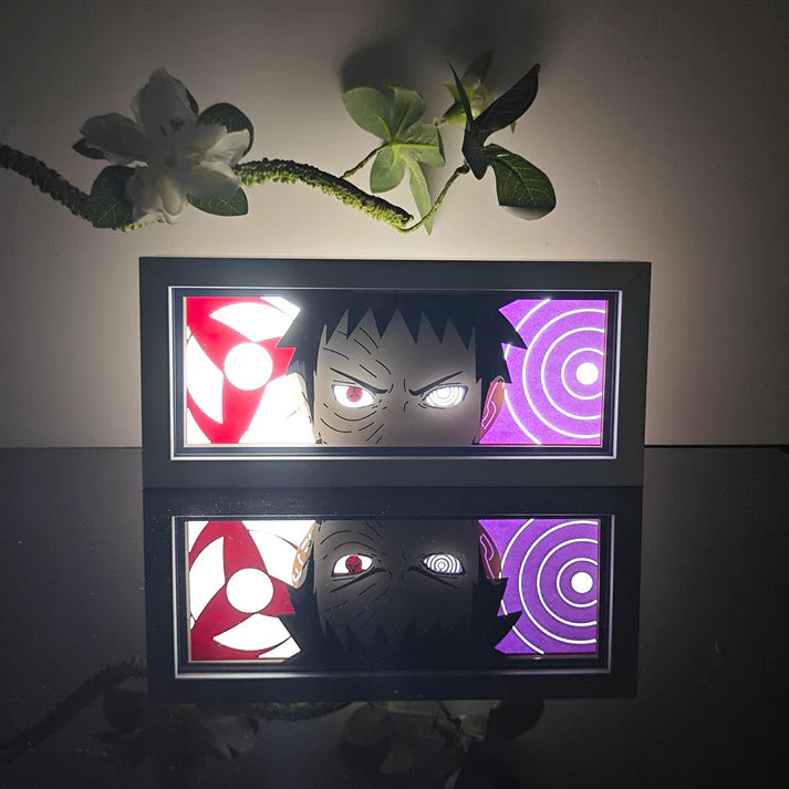 Light Box LED Obito – Naruto 🌀