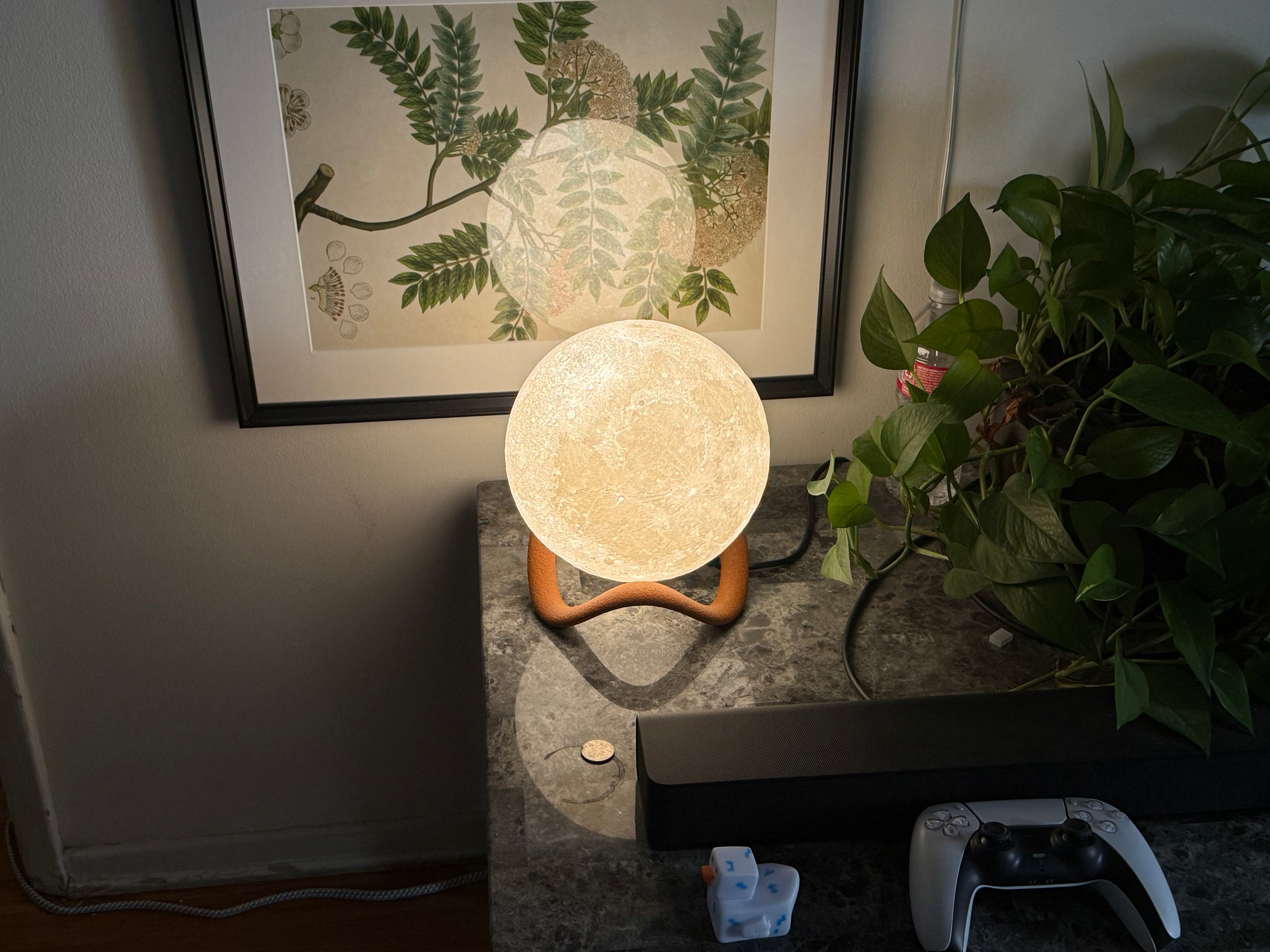 Lampe Lune 3D
